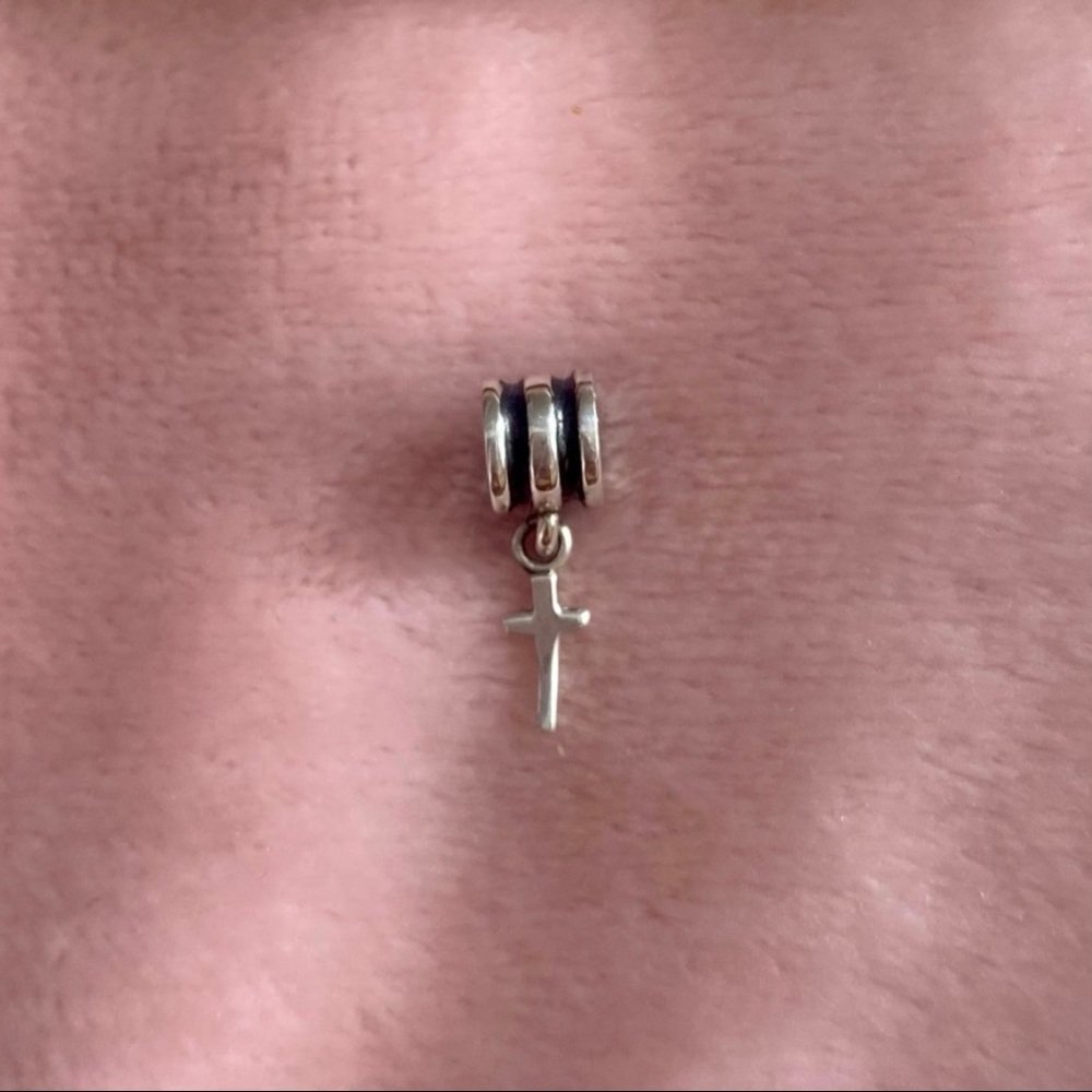 Dainty Cross Dangle Charm